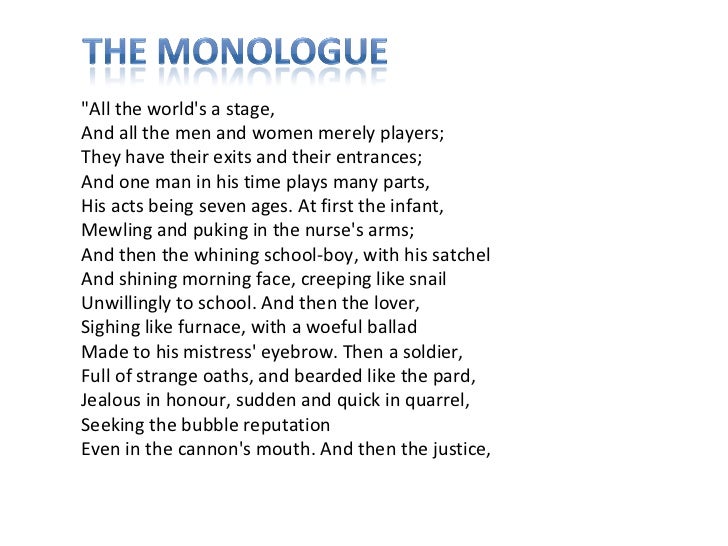 All The World Is A Stage...